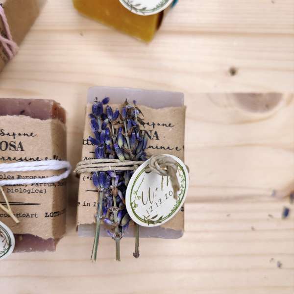 segnaposto sapone artigianale profumato ecofattoart